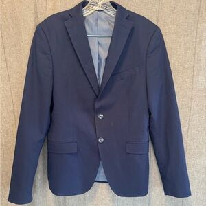 Zara Man Sports coat 36 Navy